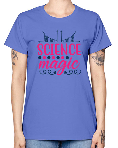 science magic 67# - general science -  Missy T-Shirt