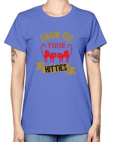 show me your kitties Style 115# - cats -  Missy T-Shirt
