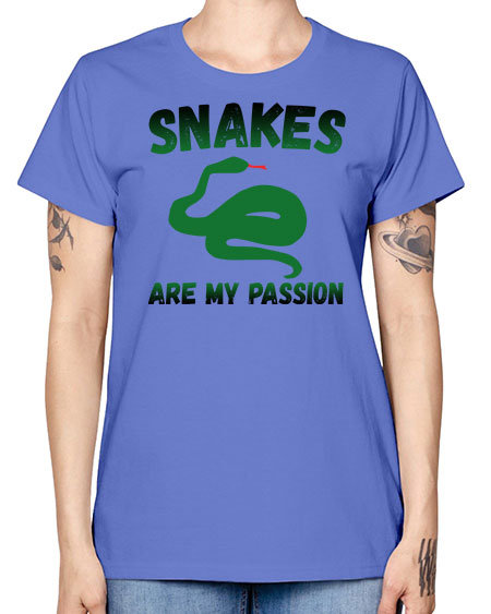 snake are my passion - snake -  Missy T-Shirt