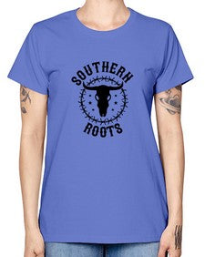 southern roots 1105# - western -  Missy T-Shirt