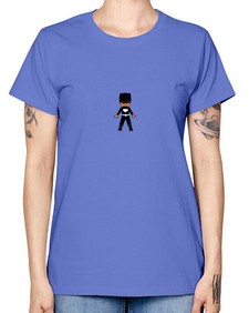 super kid 8# - black boys or men -  Missy T-Shirt