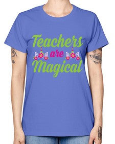 teachers are magical 428# - unicorn -  Missy T-Shirt