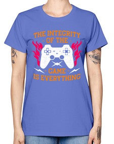 the integrity of the game 155# - video games -  Missy T-Shirt