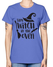 tiny witch in the oven 18# - witch -  Missy T-Shirt