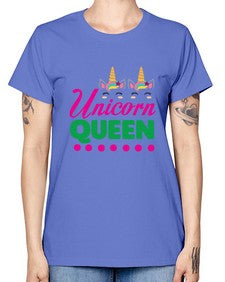 unicorn queen 481# - unicorn -  Missy T-Shirt