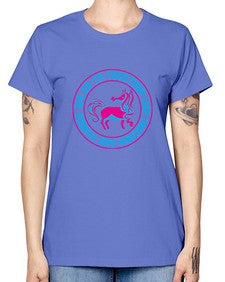 we go to together like unicorn and fairies 541# - unicorn -  Missy T-Shirt
