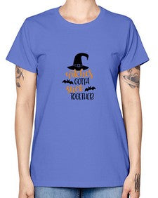 witches gotta stick together 5# - witch -  Missy T-Shirt