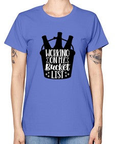 working on my bucket list 1788# - beer -  Missy T-Shirt