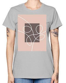 Abstract Shape 191# - art pop art -  Missy T-Shirt