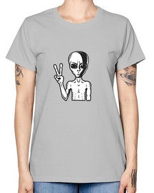 Alien 59# - ufo -  Missy T-Shirt