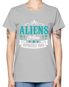 Aliens are real 26# - ufo -  Missy T-Shirt