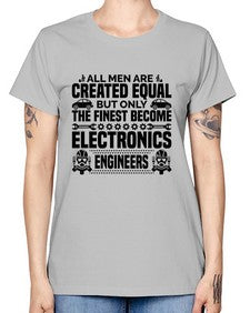 All men are created Style 569# - engineer -  Missy T-Shirt
