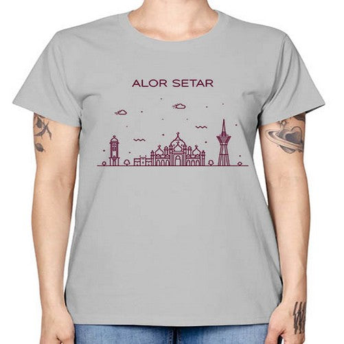 AlorSetar 310# - cities -  Missy T-Shirt