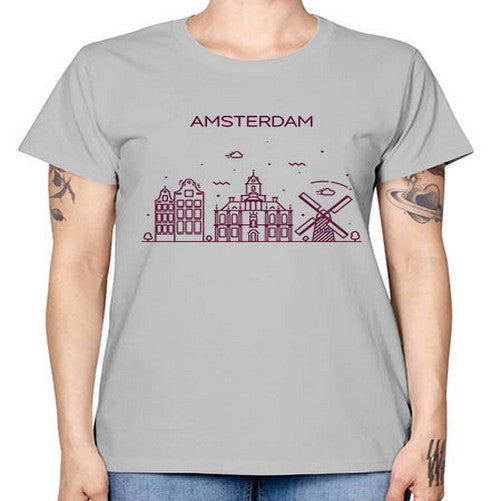 Amsterdam 318# - cities -  Missy T-Shirt