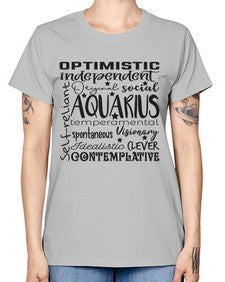 Aquarius 563# - aquarius -  Missy T-Shirt