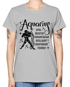 Aquarius 64# - aquarius -  Missy T-Shirt