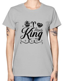 Aries king 111# - aries -  Missy T-Shirt