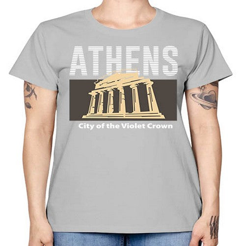 Athens 368# - cities -  Missy T-Shirt