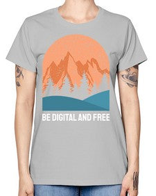 Be Digital and Free 27# - internet -  Missy T-Shirt