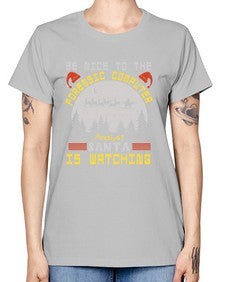Be nice to the forensic computer analyst 32# - computer -  Missy T-Shirt