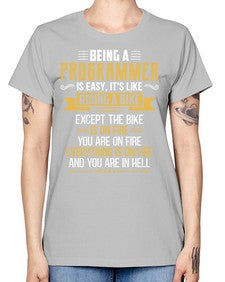 Being a Programmer 3# - computer -  Missy T-Shirt
