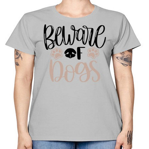 Beware Of Dogs Style 33# - dogs -  Missy T-Shirt