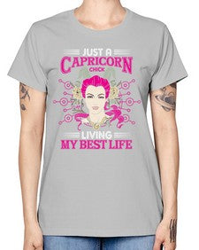 Capricorn chick 193# - capricorn -  Missy T-Shirt