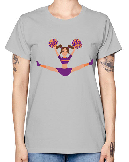 Cheerleader 15# - cheer -  Missy T-Shirt