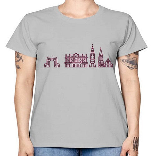 Christchurch 585# - cities -  Missy T-Shirt