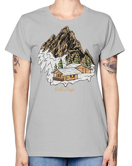 Cold Days 26# - nature -  Missy T-Shirt