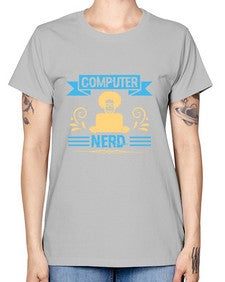 Computer Nerd 10# - computer -  Missy T-Shirt