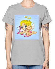 Cupid 79# - cartoon general -  Missy T-Shirt