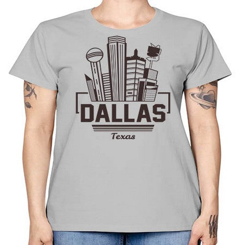 Dallas 645# - cities -  Missy T-Shirt