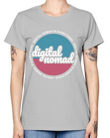 Digital Nomad is Everything 21# - internet -  Missy T-Shirt