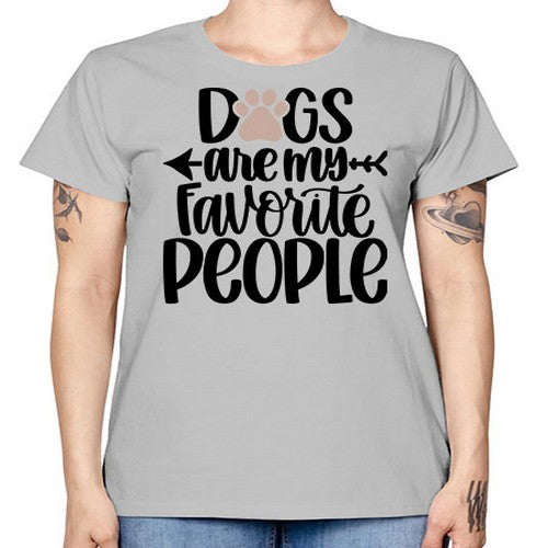 Dogs Are My Favorite People Style 22# - dogs -  Missy T-Shirt