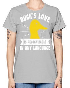 Ducks love Style 49# - ducks -  Missy T-Shirt