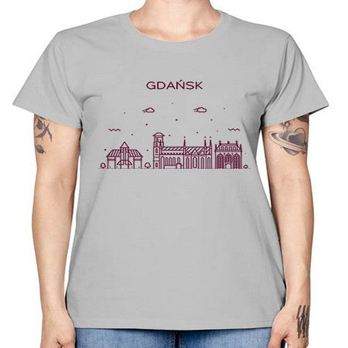 Gdansk 756# - cities -  Missy T-Shirt