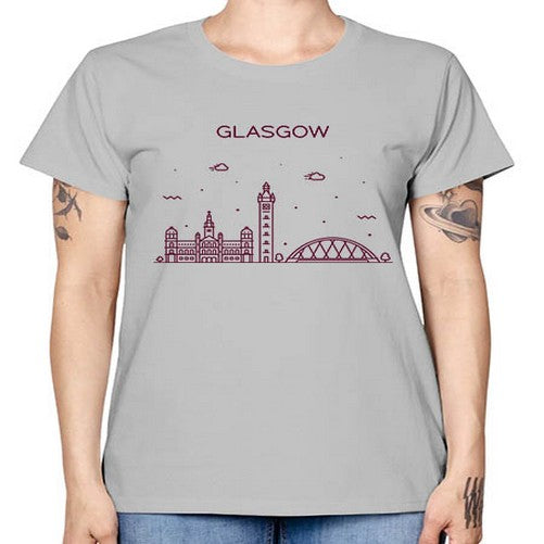Glasgow 770# - cities -  Missy T-Shirt