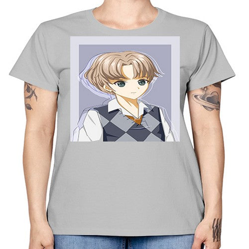 Handsome and cool boy with uniform 34# - anime -  Missy T-Shirt