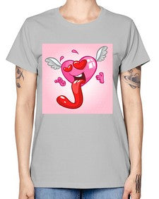 Heart 139# - cartoon general -  Missy T-Shirt