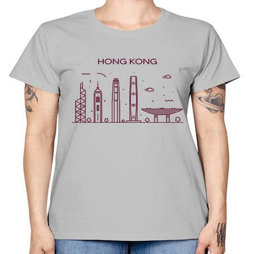 HongKong 900# - cities -  Missy T-Shirt