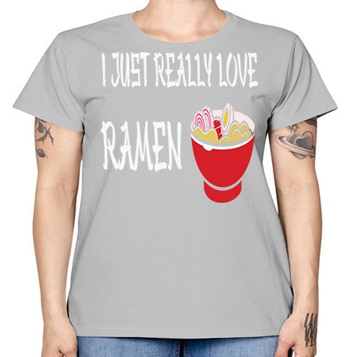 I Just Love Ramen Japanese Anime 238# - anime -  Missy T-Shirt