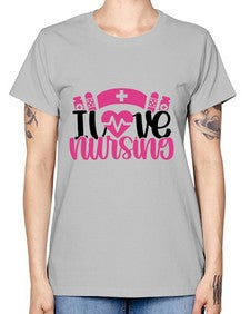 I Love Nursing Style Style 897# - nurse -  Missy T-Shirt