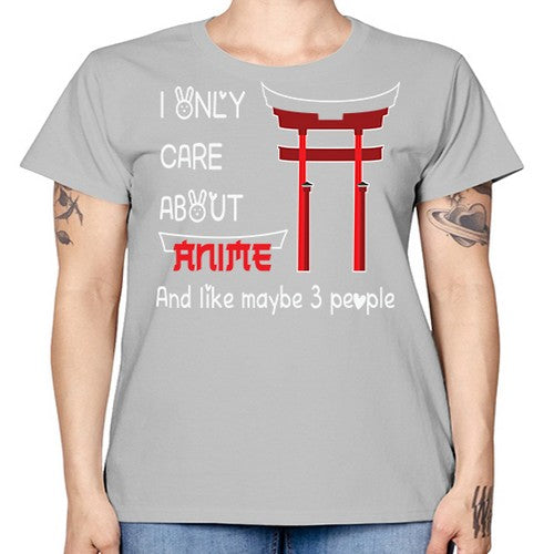 I Only Care About Anime Anime 240# - anime -  Missy T-Shirt
