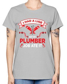 IHadaLifebutTshirt931# - plumber -  Missy T-Shirt