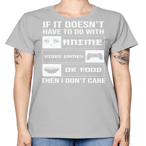 If It NotAnime Game Or Anime 246# - anime -  Missy T-Shirt