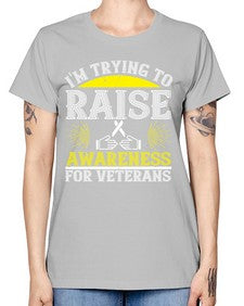 Im trying to raise awareness for veterans Style 43# - Self awareness -  Missy T-Shirt