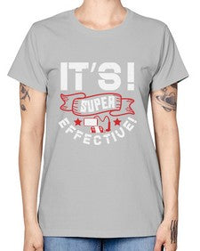 Its super effective 31# - video games -  Missy T-Shirt