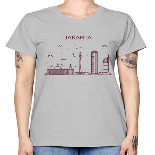 Jakarta 982# - cities -  Missy T-Shirt