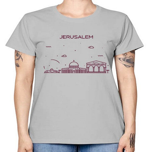 Jerusalem 994# - cities -  Missy T-Shirt